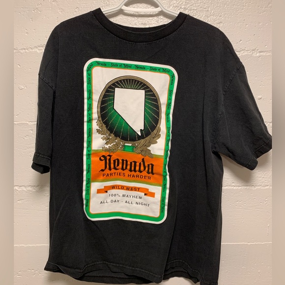 Nevada parties harder tshirt - Picture 2 of 6
